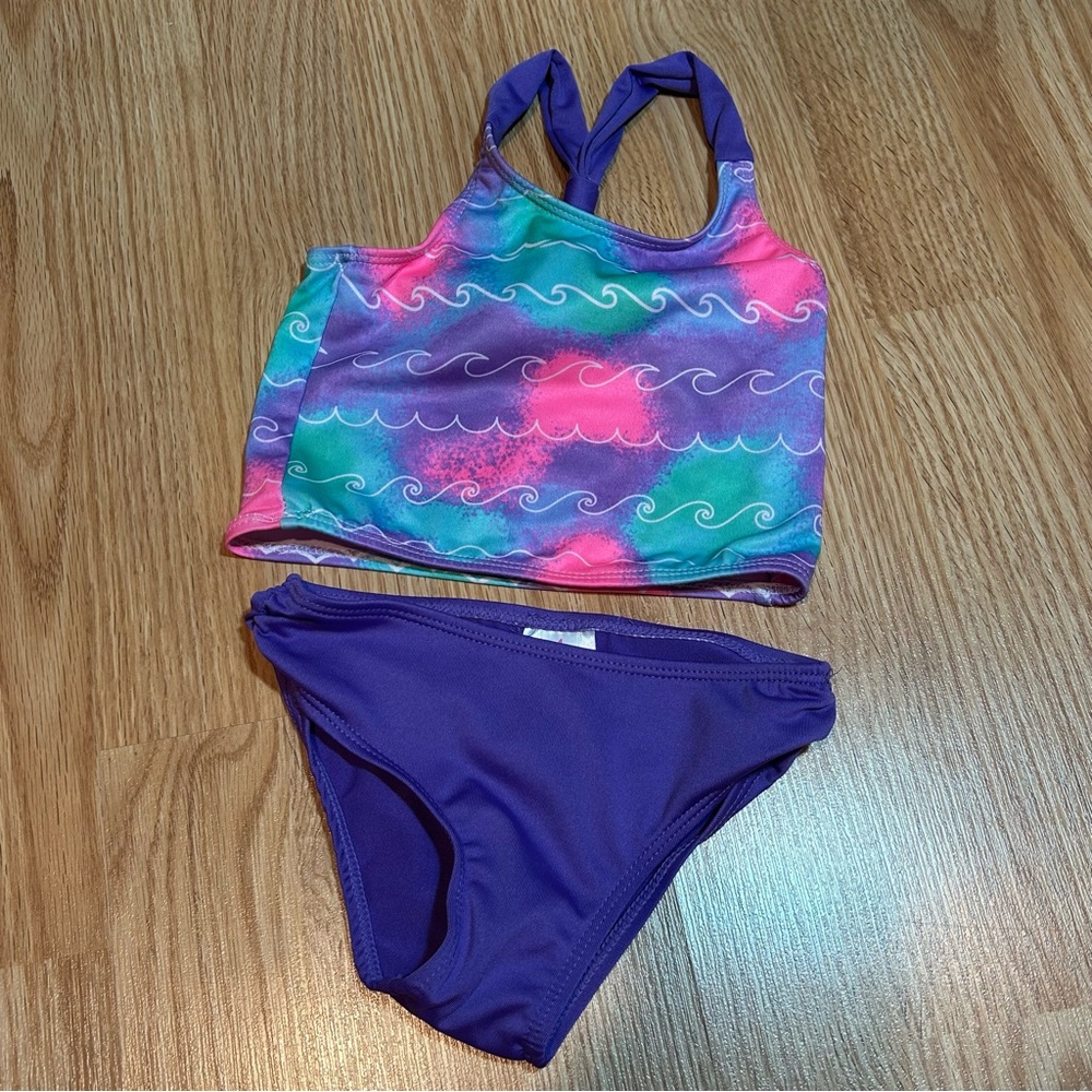Toddler girls‎ two piece swimsuit 4